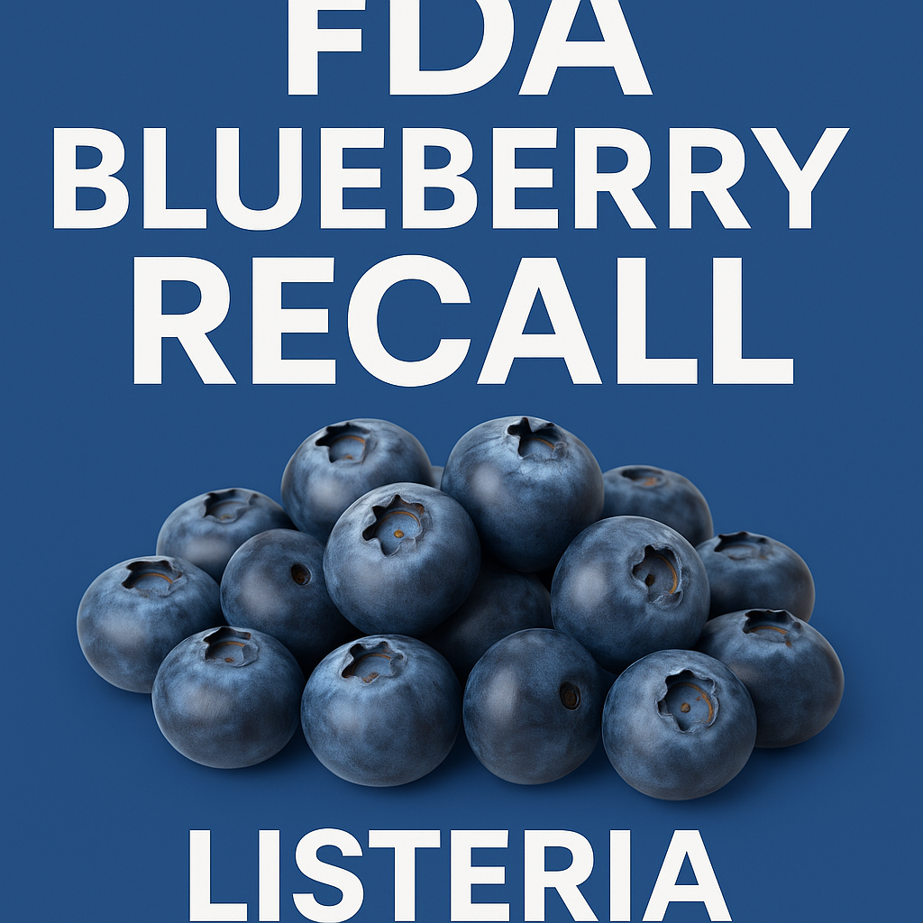 FDA Blueberry Recall Listeria