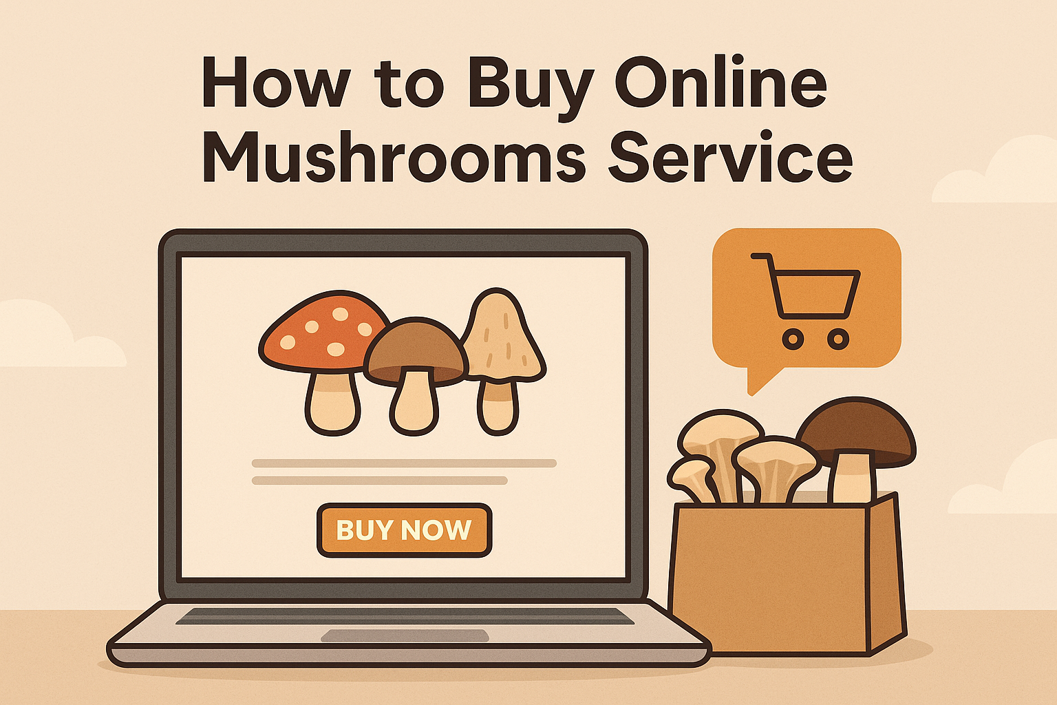 How to Buy Online mushrooms Service