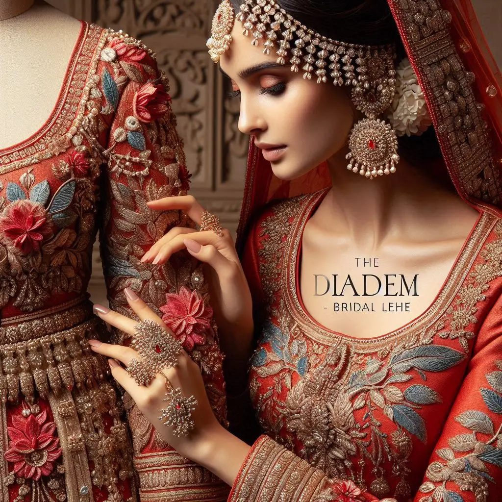 diadem - bridal lehe